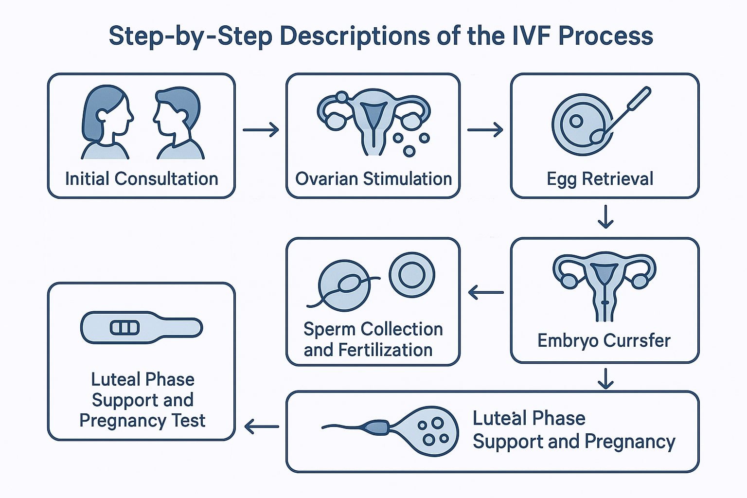 Step-by-Step Descriptions of the IVF Process
